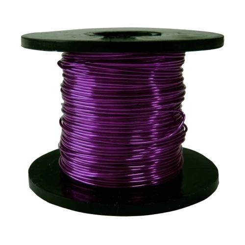 Filo di rame mm. 0.50 Purple x m. 25