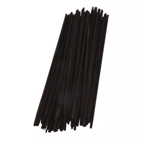 Cannucce 22 cm per la decorazione DIY - Nero x 50