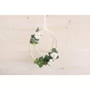 assortimento di cerchi di legno e di dischi di legno x8