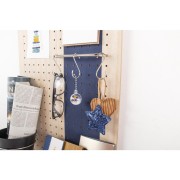 Ganci a S in metallo 60 mm per la sospensione dei macrame - oro x4