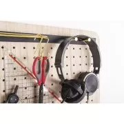 Ganci a S in metallo 60 mm per la sospensione dei macrame - oro x4