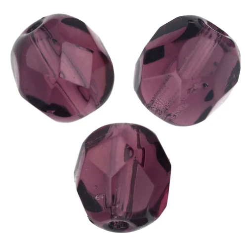 Sfaccettate mm. 6 Amethyst x25