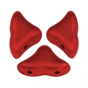 Perline in vetro Hélios® par Puca® 6x10 mm Red Metallic Mat x10g