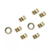 Schiaccini beads mm. 1.9 Gold filled x99