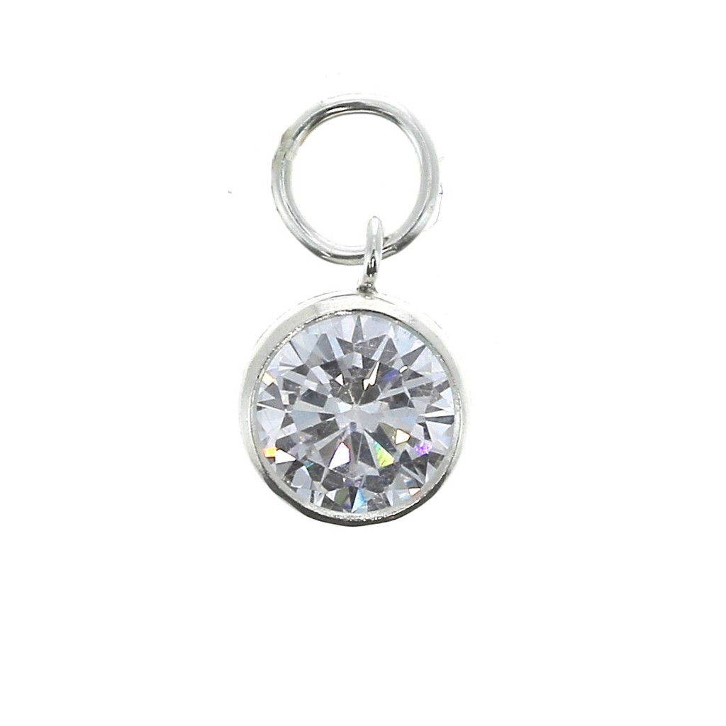 Collana Con Ciondolo In Argento 925 A Forma Di Tavolozza Multicolore – Con Zirconi Ossido Di Zirconio, Catena Regolabile (40-55 Cm), In Confezione Regalo