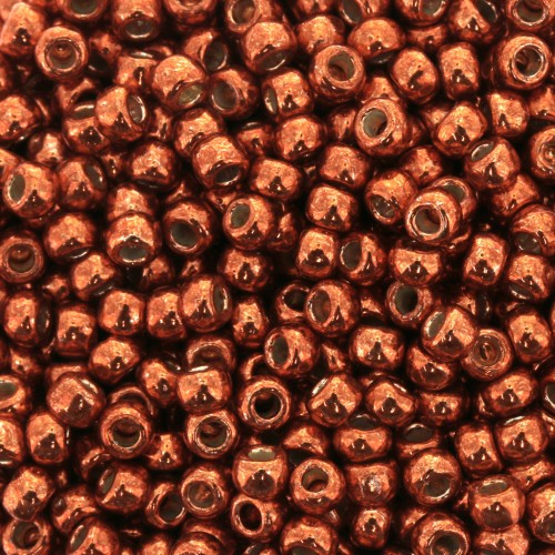 Rocaille Toho 8/0 TO8RPF562 - PF Galvanized Saffron x8g