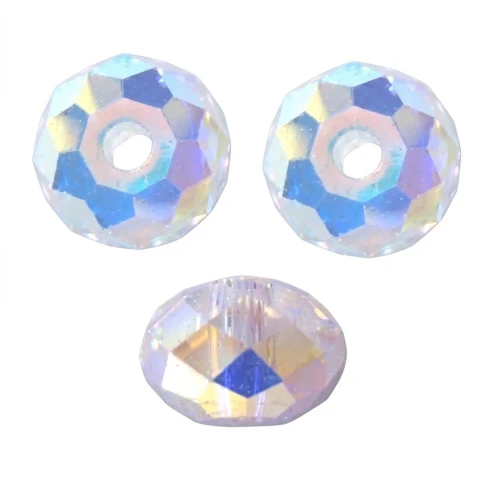 Sfere piatte PureCrystal 5040 mm. 4 Crystal AB x20
