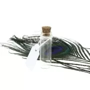 Etichette prezzi 15x24 mm carta con cordoncini - Bianco x100