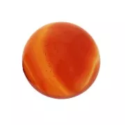 Cabochon tondo mm. 10 Red Agate x1