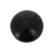 Cabochon tondo mm. 10 Black Onyx x1|raw }}