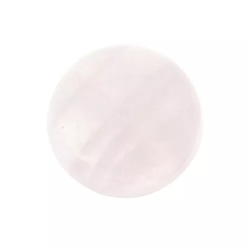 Cabochon tondo mm. 10 Quarzo rosa x1