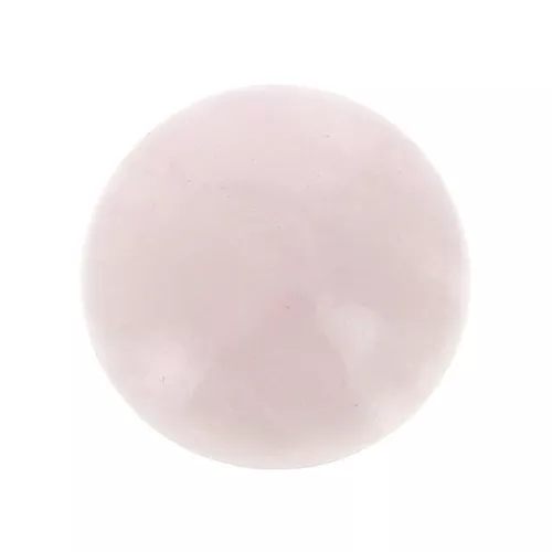 Cabochon tondo mm. 12 Quarzo rosa x1