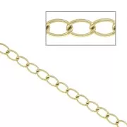 Catena Rombo 2.5 mm Acciaio inox Dorato 316L x 50cm