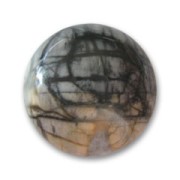 Cabochon tondo mm. 20 Diaspro Picasso|raw }}