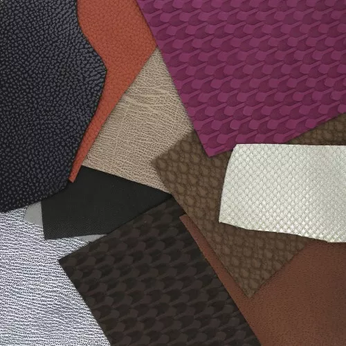 Pezzi di cuoio di lusso di taglie e colori differenti x 200g