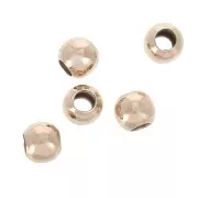 Palline 3 mm Argento 925 Rose gold x50