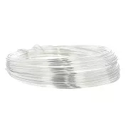 Filo morbido 0.8 mm  Silver filled 999 x 10 m