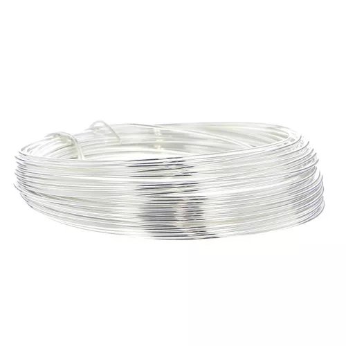 Filo morbido 0.8 mm Silver filled 999 x 10 m