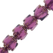 Sfaccettate Antiche mm.  6 Amethyst Dark Bronzo x20|raw }}