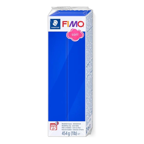 Pasta da modellare Fimo Soft gr. 454 Blue Brillant (n°33)