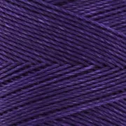 Bobina di filo cerato Linhasita per micro macramè 1 mm - Viola scuro (369) x168m