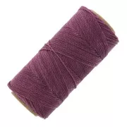 Bobina di filo cerato Linhasita per micro macramè 1 mm - Plum (360) x168m