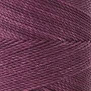 Bobina di filo cerato Linhasita per micro macramè 1 mm - Plum (360) x168m