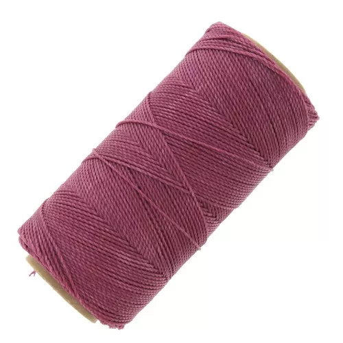 Bobina di filo cerato Linhasita per micro macramè 1 mm - Orchidea (323) x168m