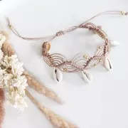 Bobina di filo cerato Linhasita per micro macramè 1 mm - Mandarino (238) x168m