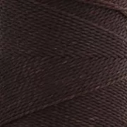 Bobina di filo cerato Linhasita per micro macramè 0,5 mm - Caffè (496) x335m