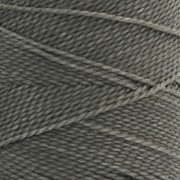 Bobina di filo cerato Linhasita per micro macramè 0,5 mm - Terre d'ombre (206) x335m