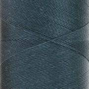 Bobina di filo cerato Linhasita per micro macramè 0,5 mm - Bleu d'Orage (202) x335m