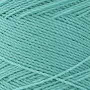 Bobina di filo cerato Linhasita per micro macramè 0,5 mm - Blu smerigliato (231) x335m