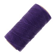 Bobina di filo cerato Linhasita per micro macramè 0,5 mm - Viola scuro (369) x335m|raw }}