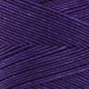 Bobina di filo cerato Linhasita per micro macramè 0,5 mm - Viola scuro (369) x335m