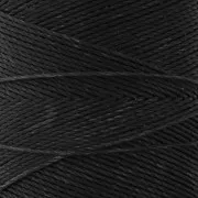 Bobina di filo cerato Linhasita per micro macramè 0,75 mm - Marrone scuro (210) x228m