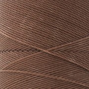 Bobina di filo cerato Linhasita per micro macramè 0,75 mm - Sabbia (214) x228m