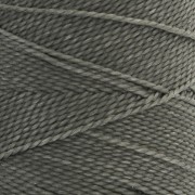 Bobina di filo cerato Linhasita per micro macramè 0,75 mm - Terre d'ombre (206) x228m
