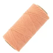 Bobina di filo cerato Linhasita per micro macramè 0,75 mm - Tangerine (238) x228m