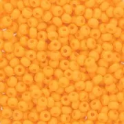 Perle di semi Preciosa 9/0 2,5 mm - Arancione opaco x20g