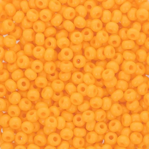 Perle di semi Preciosa 9/0 2,5 mm - Arancione opaco x20g