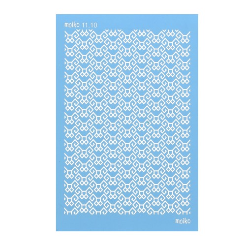 Silk Screen Moiko per pasta polimerica 74x105 mm Etnico 11.10