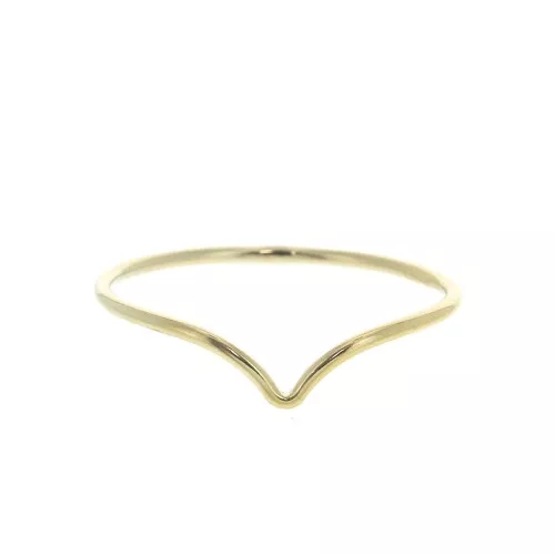 Anello chevron Gold filled Taglia 52 x1
