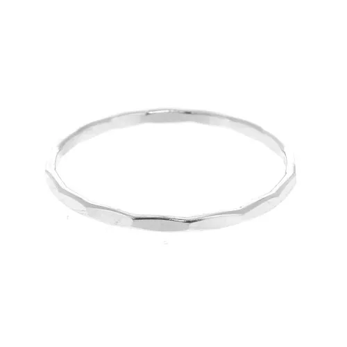 Anello martellato in argento 925 Taglia 49 x1