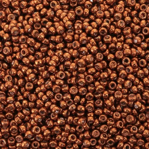 Rocaille Miyuki 15/0 1073 - Galvanized Burnt Orange x8g