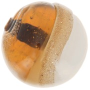 Tonda Murano mm. 14 aventurina Topaz x1|raw }}