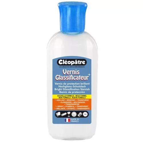Vernice vetrificata protettore Cléopâtre ml. 100
