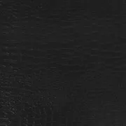Tessuto similpelle Coccodrillo - Nero x50cm