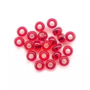 Rocaille Miyuki 8/0 011 - Silver Lined Ruby