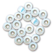 Rocaille Miyuki 8/0 551 - White Opal Silver Lined